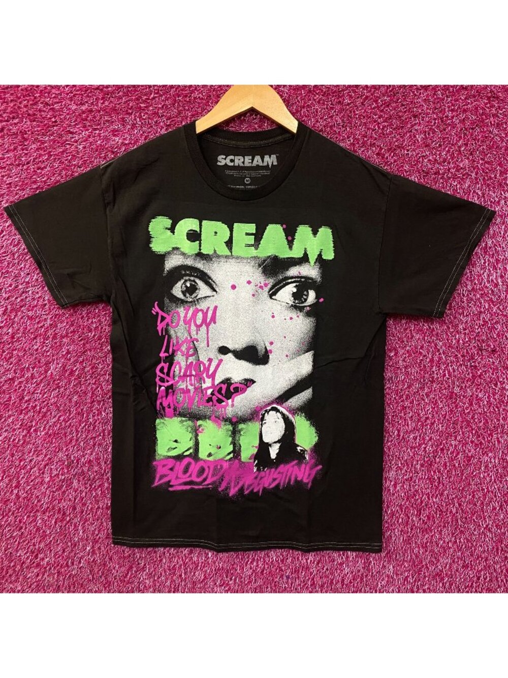 Scream x Bloody Disgusting Scary Movies Scream T-Shirt Medium